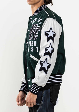 First Row The Best Never Rest Championship Varsity Jacket