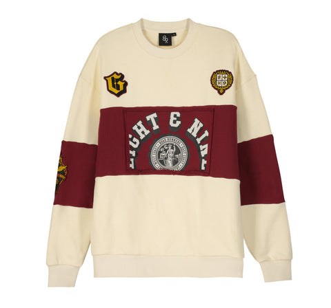 Knocks Varsity Cement Crewneck Sweatshirt