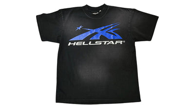 Hellstar Sport Logo Gel T- Shirt (black/grey)