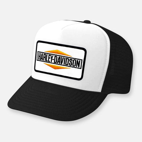Harley Curved Bill Patch Hat