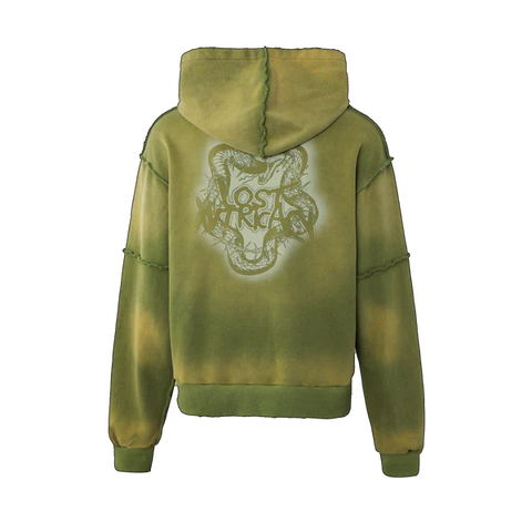 Lost Intricacy - Green Washed Hoody Set