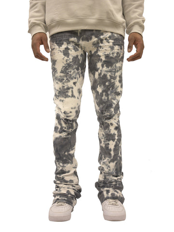 Doctrine Super Stacked Jeans Pacific Grey
